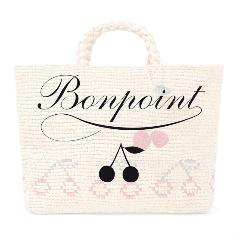 お取り寄せ】Bonpoint ボンポワン チェリー カゴバッグ ID