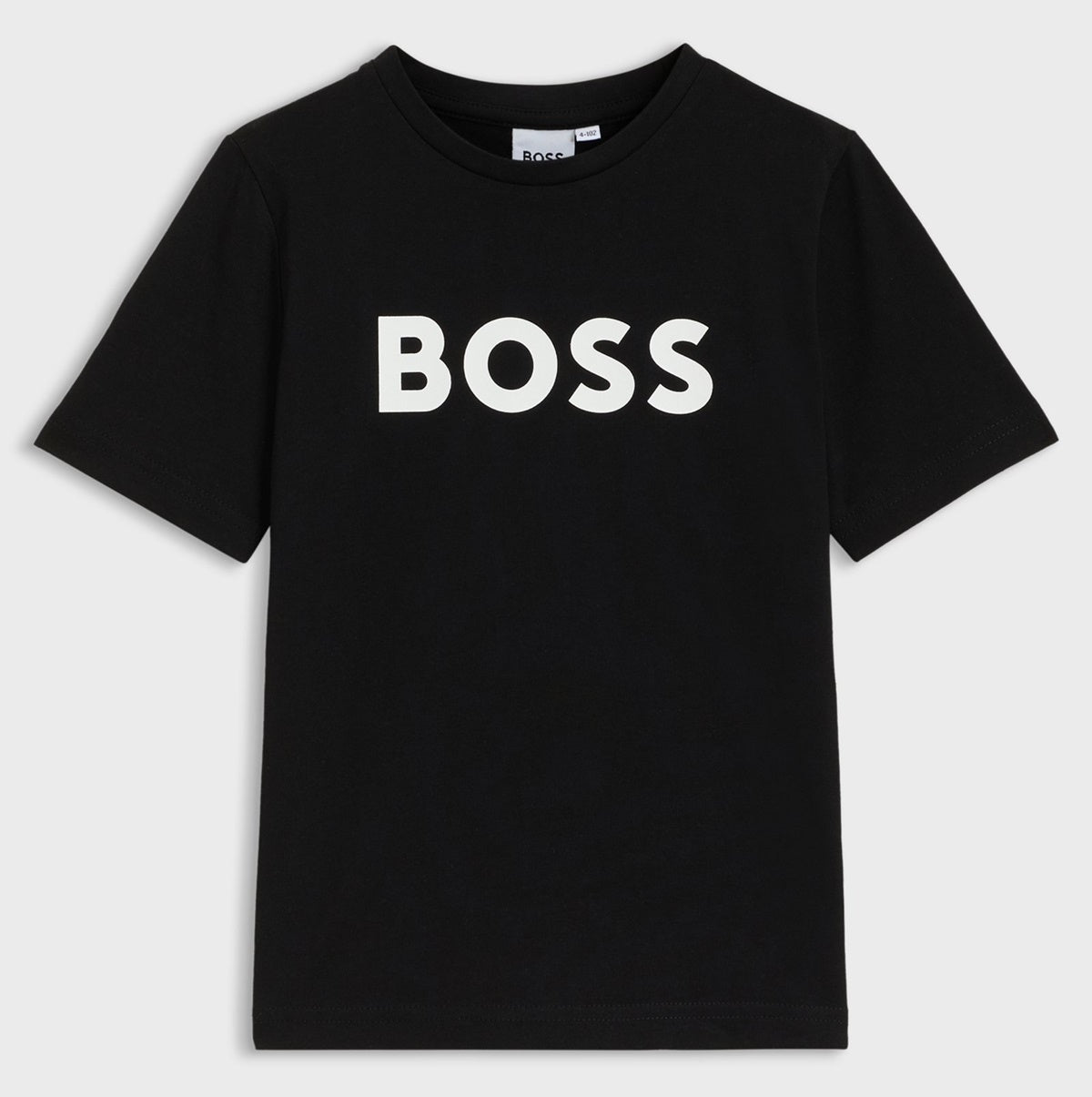 【お取り寄せ】『BOSS』ロゴ プリント Tシャツ Black ID: P100062BO