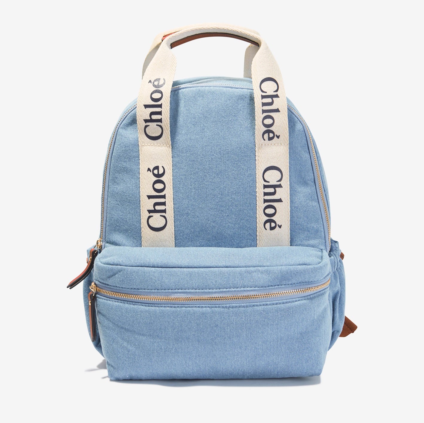 『Chloe』クロエ ロゴ デニム バックパック