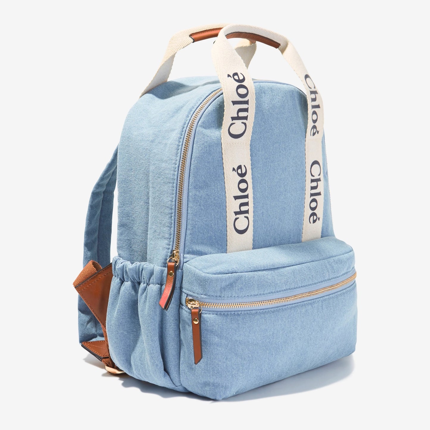 『Chloe』クロエ ロゴ デニム バックパック