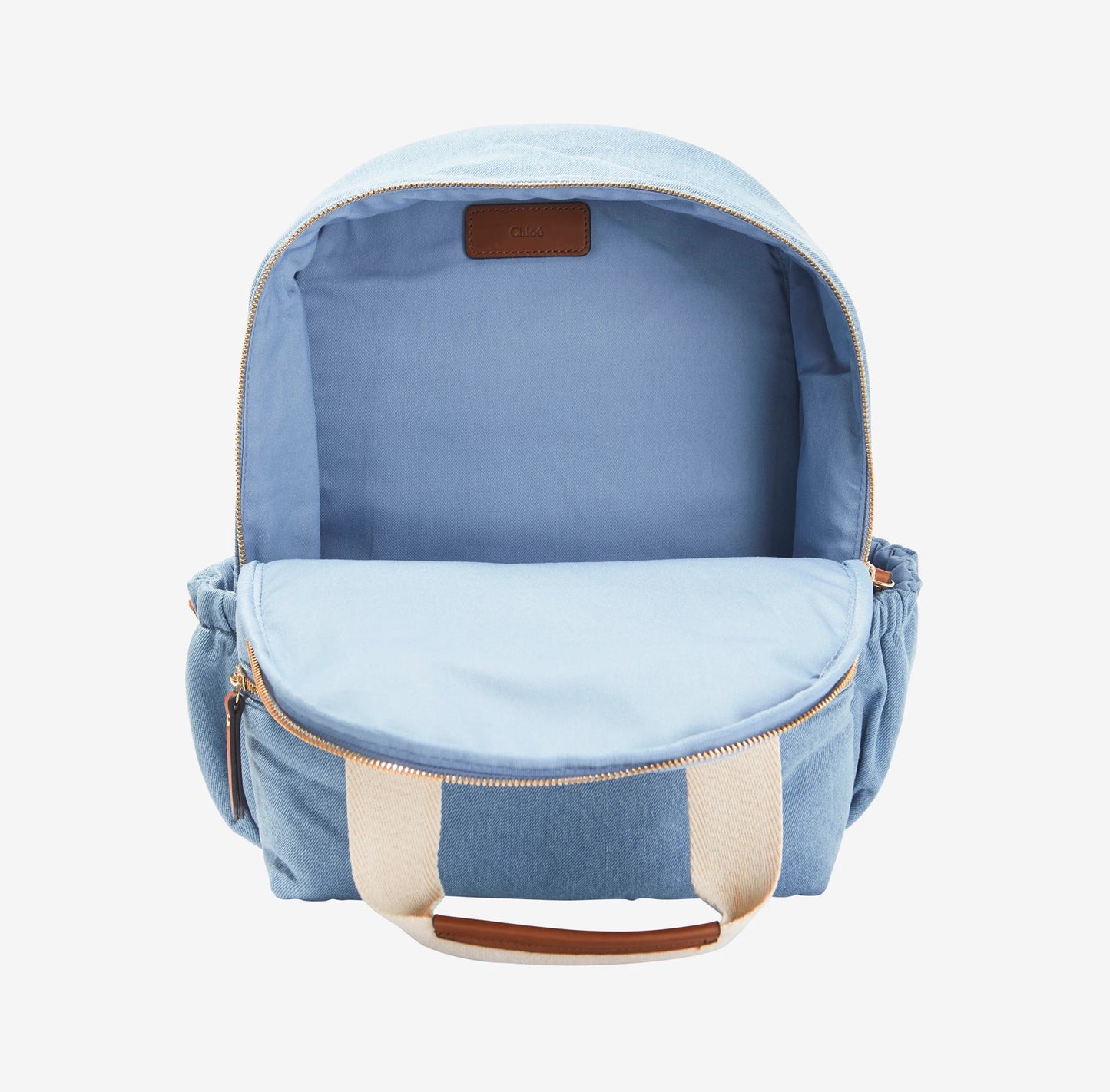 『Chloe』クロエ ロゴ デニム バックパック
