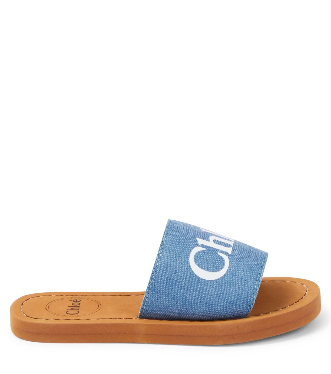 『Chloe』クロエ ロゴ デニム サンダル