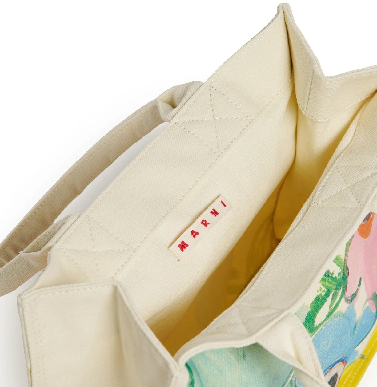 【お取り寄せ】『MARNI』マルニ ロゴ フラワー トートバッグ ID: P10103MA