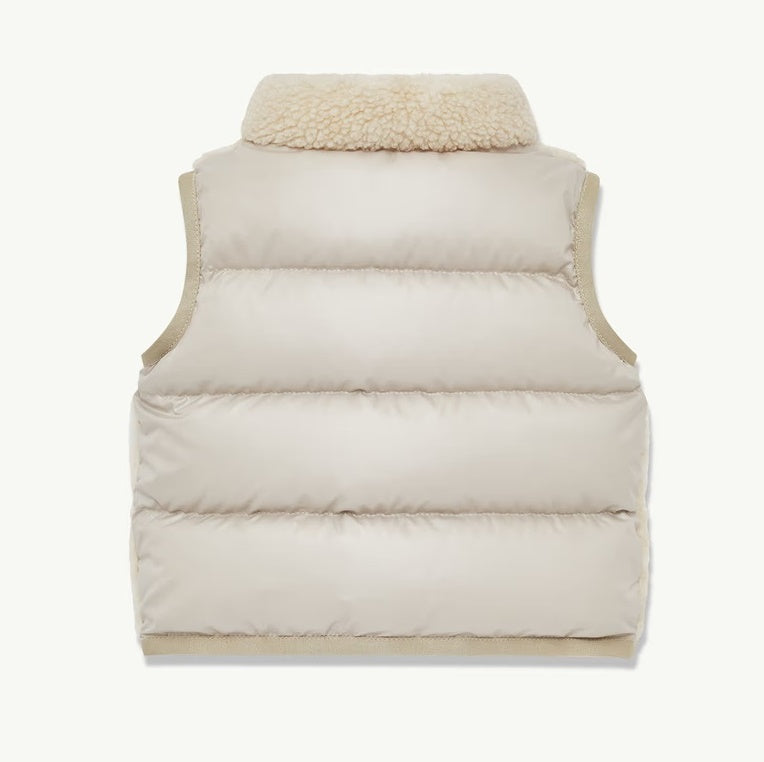 【お取り寄せ】『MONCLER』モンクレール "ERNST" テディ Baby ダウンベスト P10092M