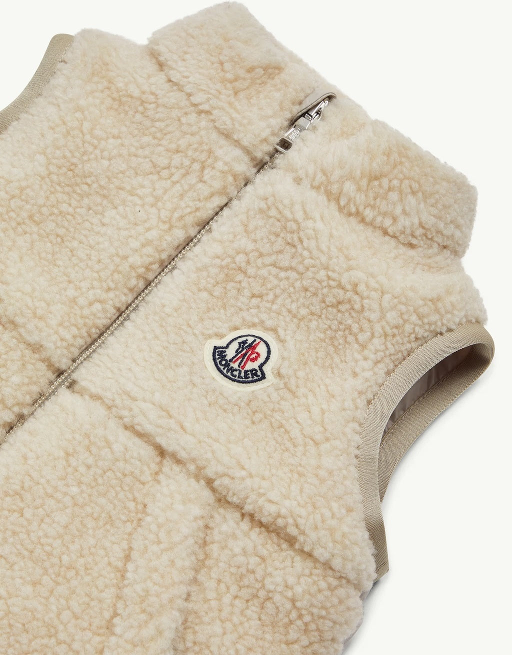 【お取り寄せ】『MONCLER』モンクレール "ERNST" テディ Baby ダウンベスト P10092M