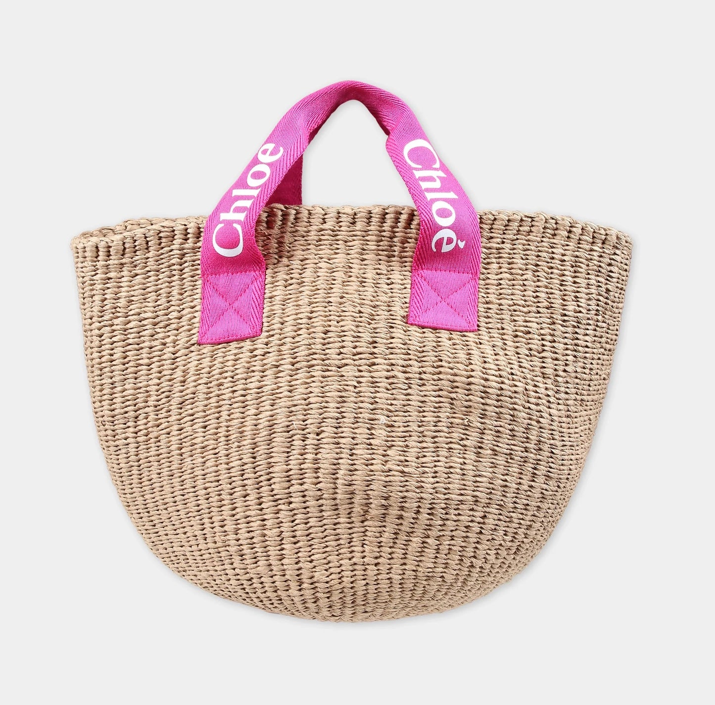 『Chloe』クロエ  ロゴ 　かごバッグ 大人もOK