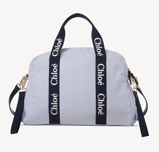【お取り寄せ】『Chloe』クロエ  ストライプ柄  マザーズバッグ ID: P10051C