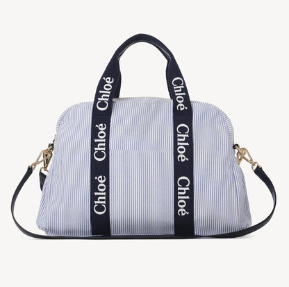 【お取り寄せ】『Chloe』クロエ  ストライプ柄  マザーズバッグ ID: P10051C
