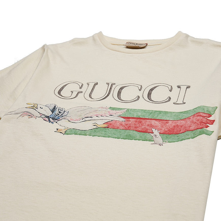 『GUCCI』グッチ ピーターラビット コラボロゴTシャツ ID: P10068G