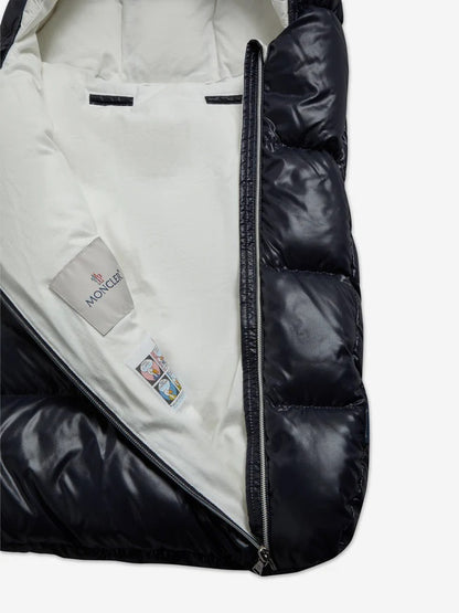 【お取り寄せ】『MONCLER』モンクレール ダウン おくるみ ネイビー P10038M