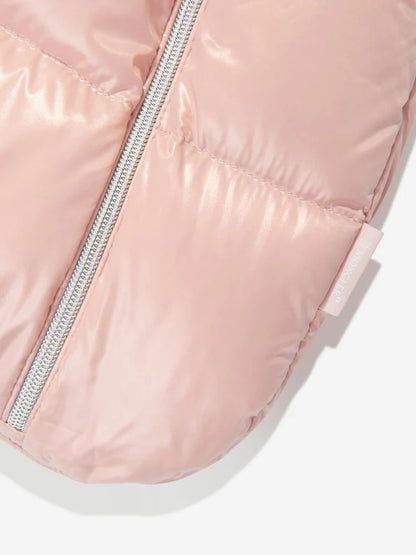 【お取り寄せ】『MONCLER』モンクレール ダウン おくるみ  ピンク P10039M