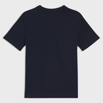 【お取り寄せ】『BOSS』ロゴ プリント Tシャツ Navy  ID: P100063BO