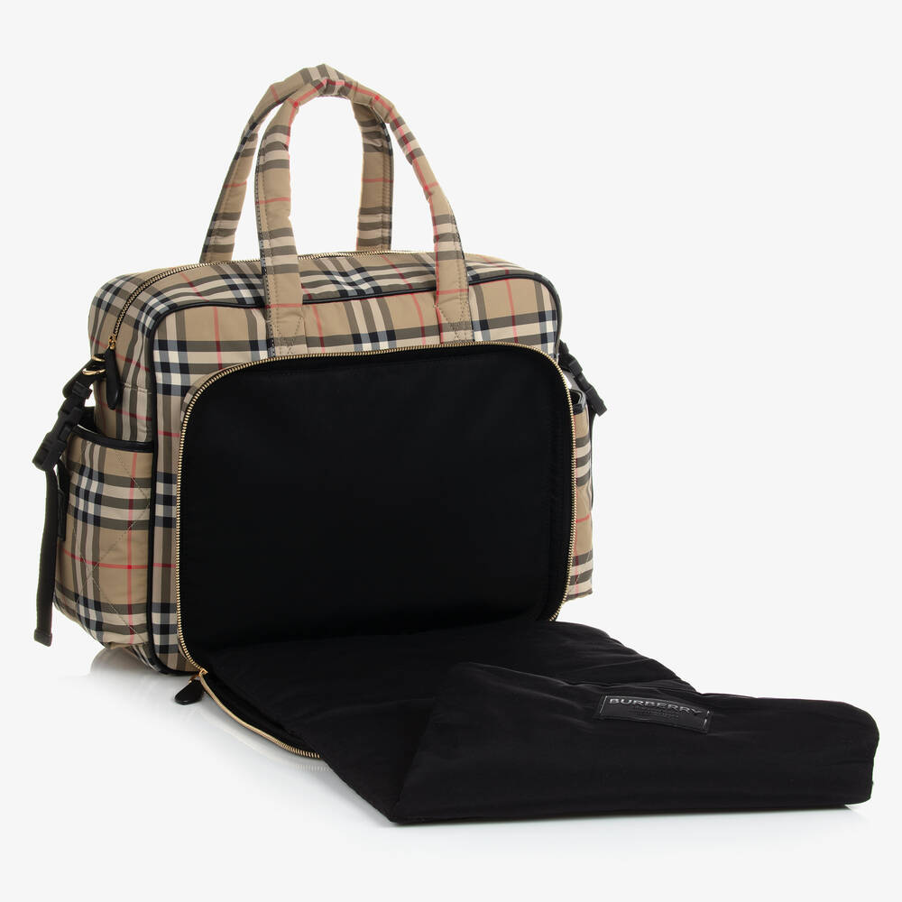 【お取り寄せ】『BURBERRY』バーバリーチェック キルティング マザーズバッグ※在庫確認後にご注文下さい。