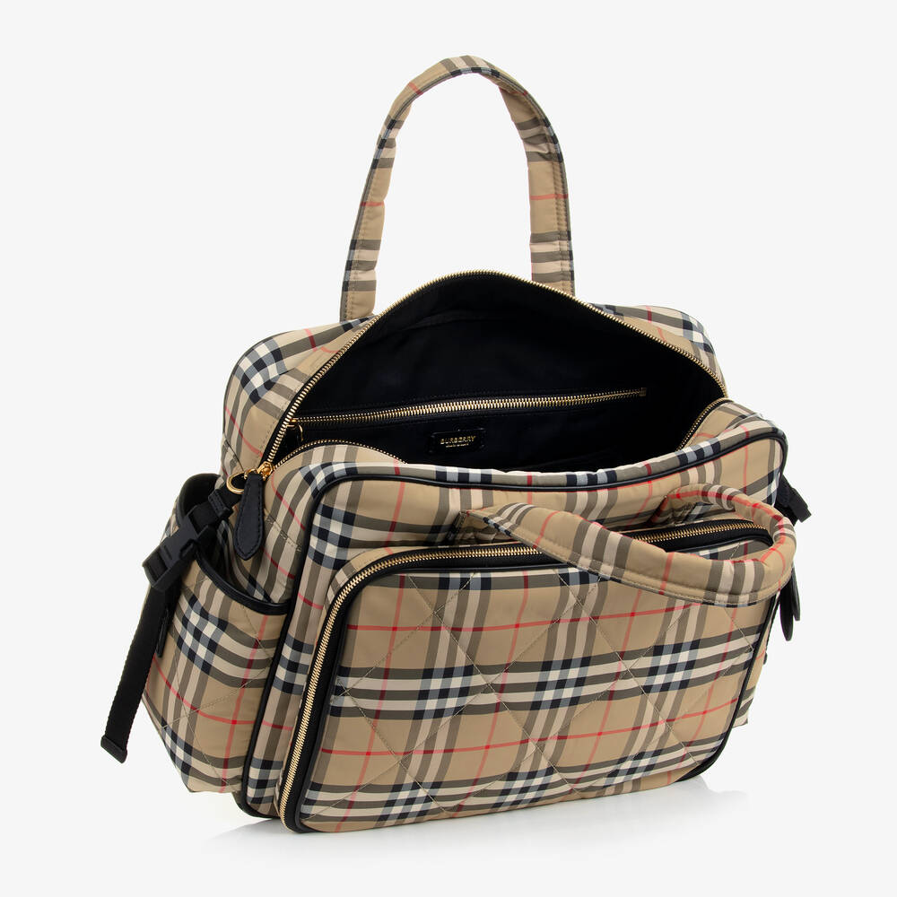 【お取り寄せ】『BURBERRY』バーバリーチェック キルティング マザーズバッグ※在庫確認後にご注文下さい。