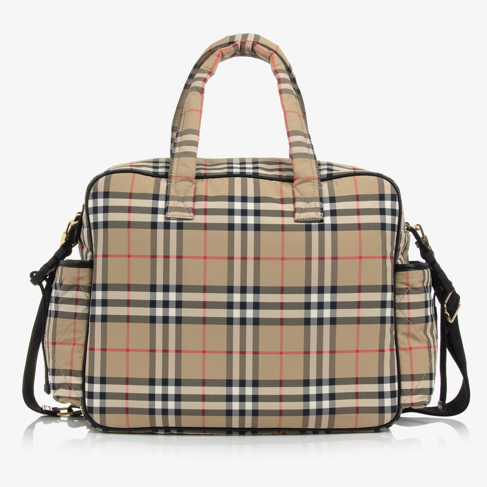 【お取り寄せ】『BURBERRY』バーバリーチェック キルティング マザーズバッグ※在庫確認後にご注文下さい。