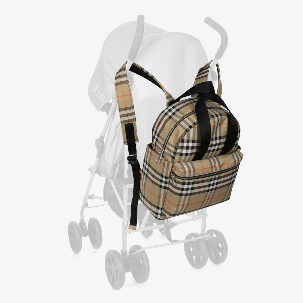 【お取り寄せ】『BURBERRY』バーバリーチェック バックパック型 マザーズバッグ ID: P10077B
