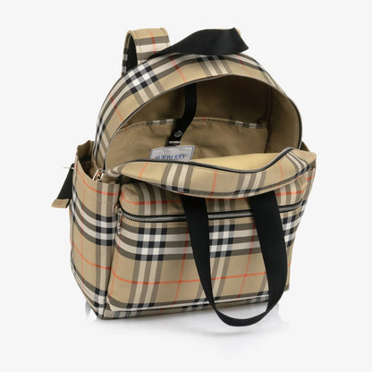 【お取り寄せ】『BURBERRY』バーバリーチェック バックパック型 マザーズバッグ ID: P10077B