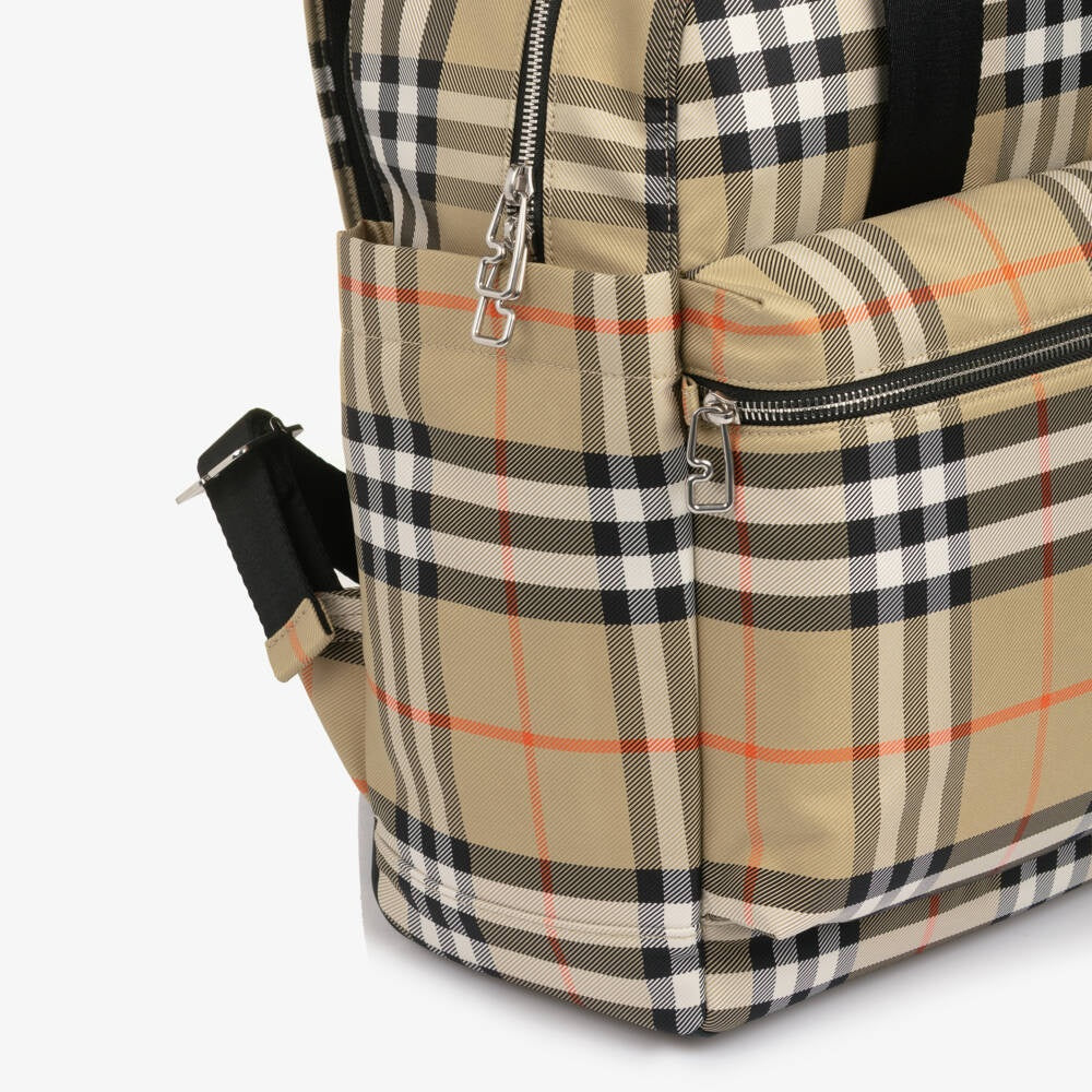 【お取り寄せ】『BURBERRY』バーバリーチェック バックパック型 マザーズバッグ ID: P10077B