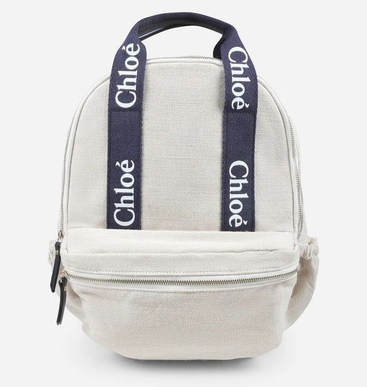 【お取り寄せ】『Chloe』クロエ  ロゴ コットンキャンパス バックパック ID: P10042C