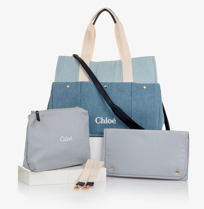 【お取り寄せ】『Chloe』クロエ  デニム マザーズバッグ ID: P10105C