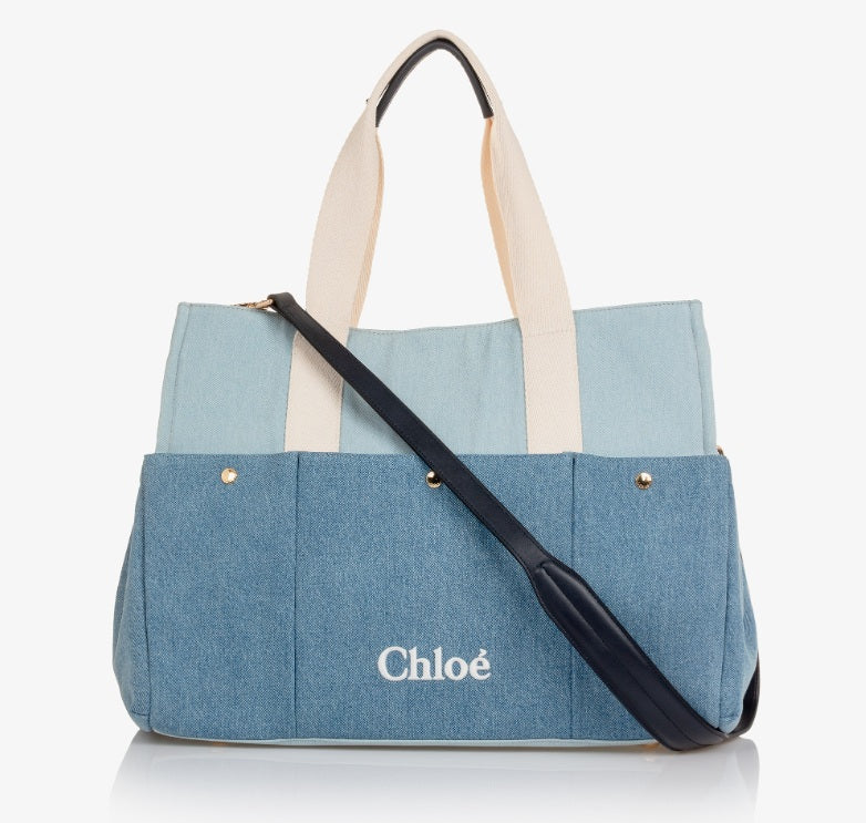 【お取り寄せ】『Chloe』クロエ  デニム マザーズバッグ ID: P10105C