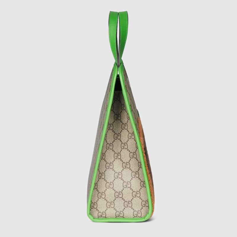 GUCCI トートバッグ ストロベリー柄 大人もOK【GUCCI 】ストロベリー 妖精 トートバッグ
