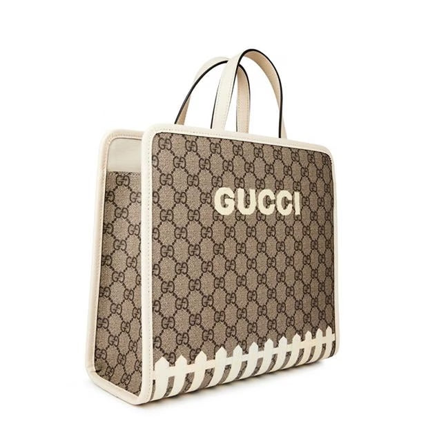 『GUCCI』キム・スンヨン ドッグ プリント GG トートバッグ