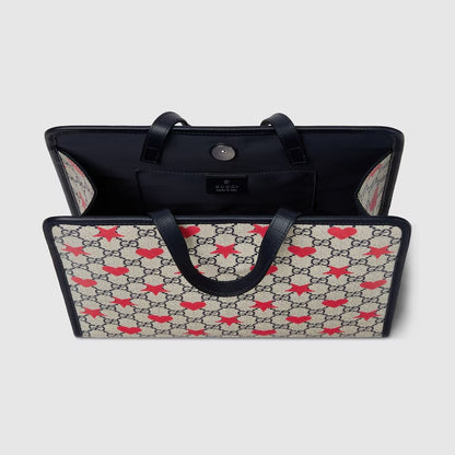 【お取り寄せ】『GUCCI』スター＆ハート プリント トートバッグ ID: P10055G