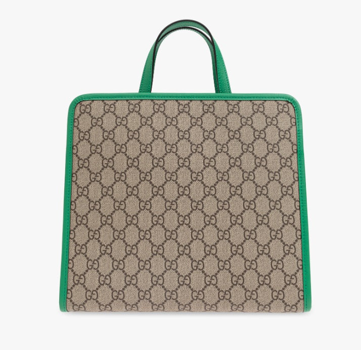 【お取り寄せ】『GUCCI』キム・スンヨン ドッグ エンブロイダリー GG トートバッグ