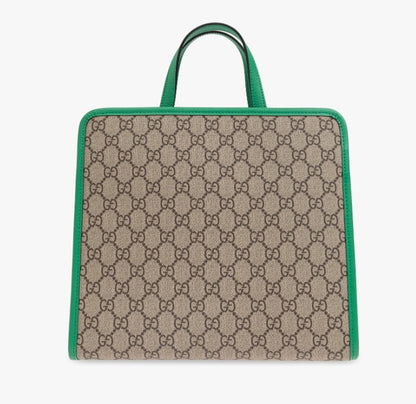 【お取り寄せ】『GUCCI』キム・スンヨン ドッグ エンブロイダリー GG トートバッグ