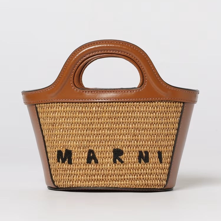 【お取り寄せ】『MARNI』マルニ TROPICALIA ロゴ マイクロ バッグ ID: P10111MA