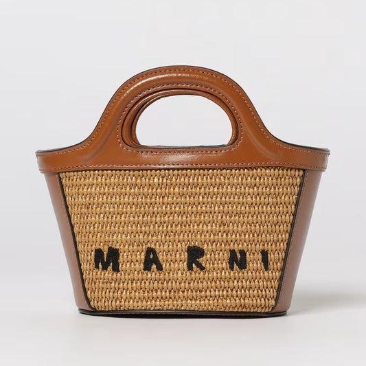 【お取り寄せ】『MARNI』マルニ TROPICALIA ロゴ マイクロ バッグ ID: P10111MA