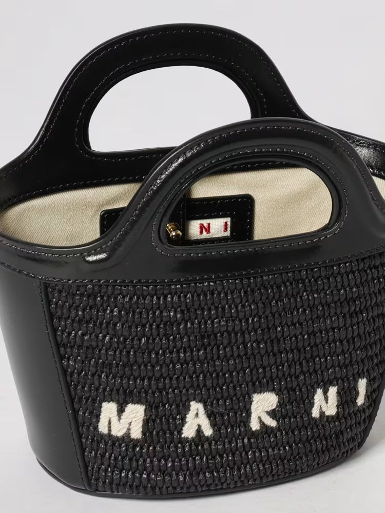 【お取り寄せ】『MARNI』マルニ TROPICALIA ロゴ マイクロ バッグ ID: P10111MA