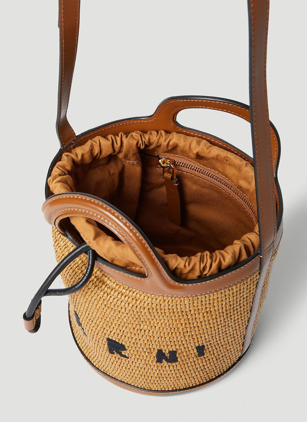 【お取り寄せ】『MARNI』マルニ TROPICALIA ロゴ バスケット バッグ ID: P10110MA