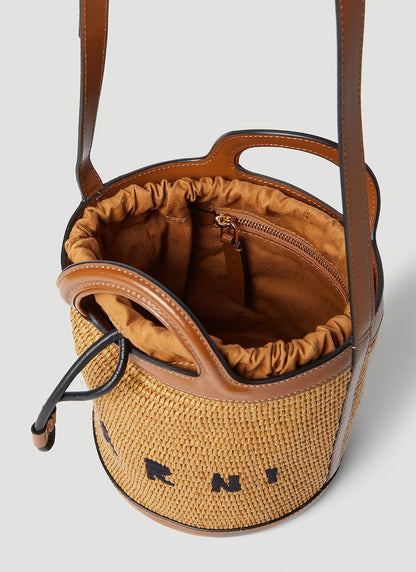 【お取り寄せ】『MARNI』マルニ TROPICALIA ロゴ バスケット バッグ ID: P10110MA