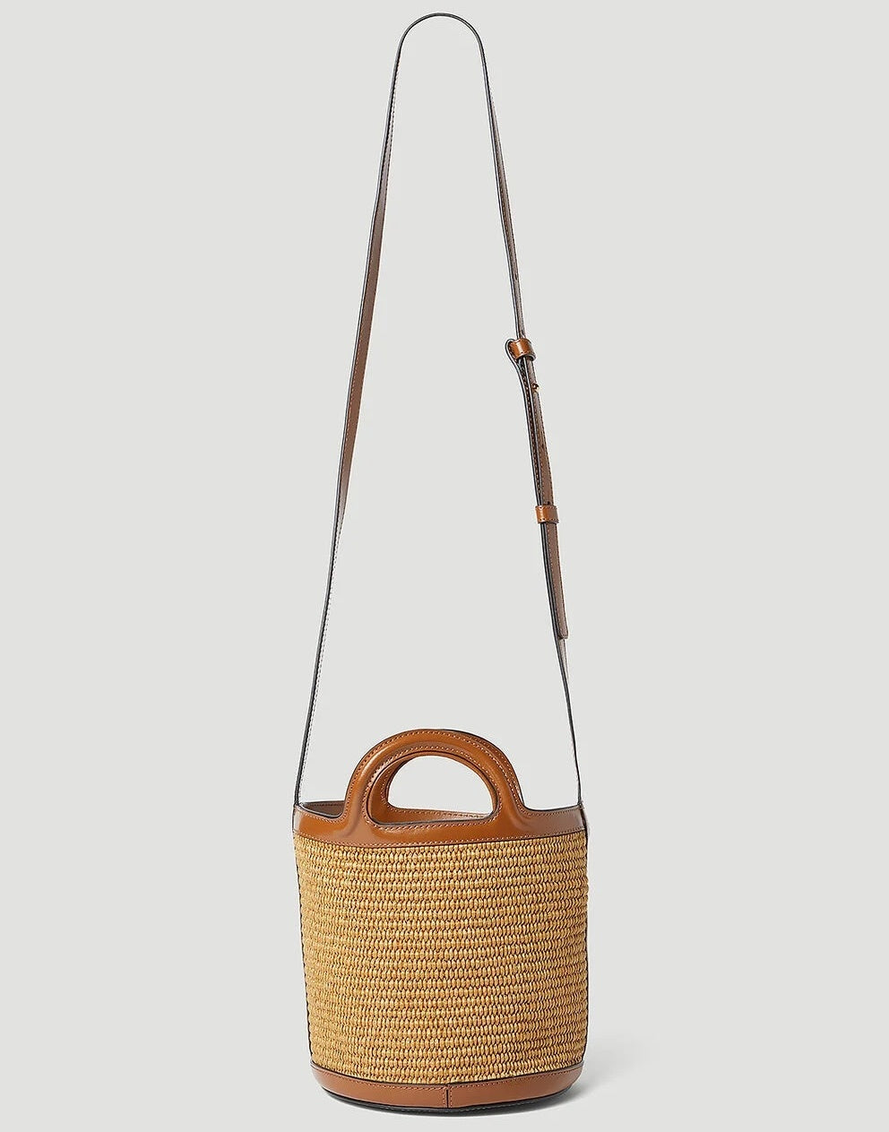 【お取り寄せ】『MARNI』マルニ TROPICALIA ロゴ バスケット バッグ ID: P10110MA