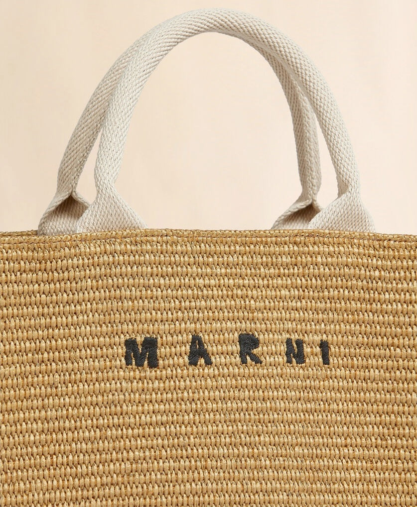 【お取り寄せ】『MARNI』マルニ ロゴ 2WAY トートバッグ ID: P10108MA