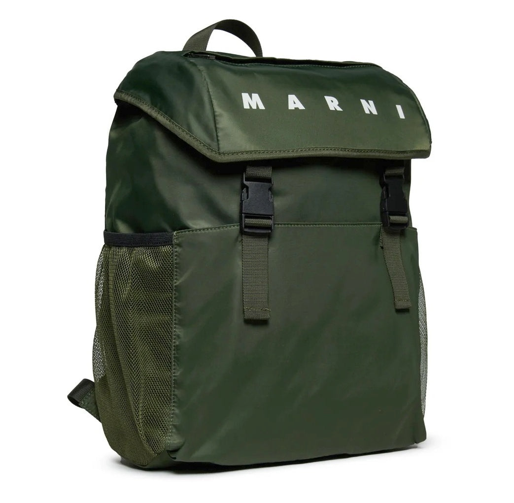 【お取り寄せ】『MARNI』マルニ ロゴ バックパック ID: P100076MA