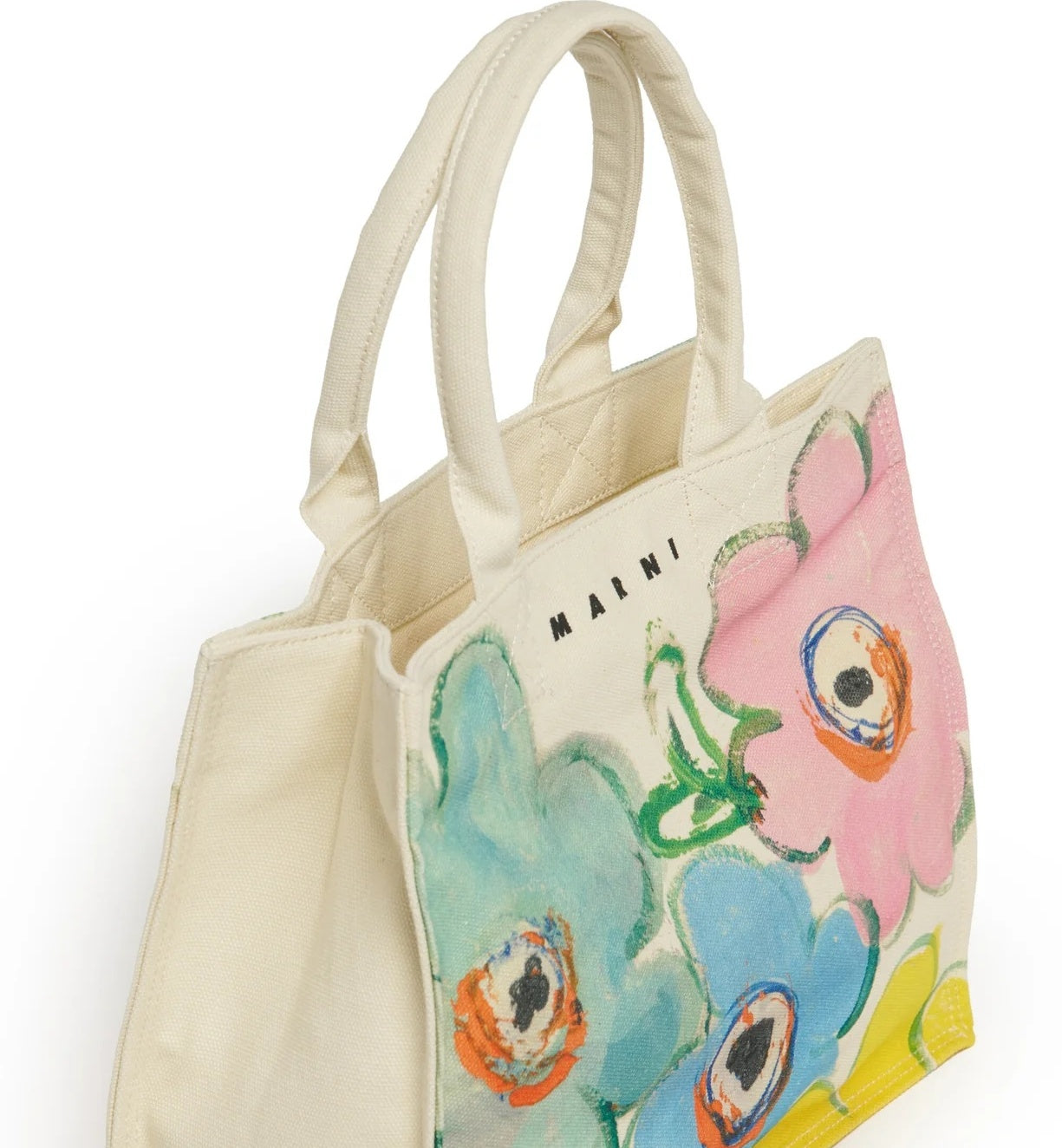 【お取り寄せ】『MARNI』マルニ ロゴ フラワー トートバッグ ID: P10103MA