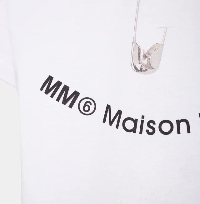 【お取り寄せ】『MM6 MAISON MARGIELA』MM6 メゾン マルジェラ ロゴTシャツ  ID: P10072mm