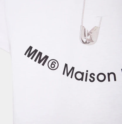 【お取り寄せ】『MM6 MAISON MARGIELA』MM6 メゾン マルジェラ ロゴTシャツ  ID: P10072mm