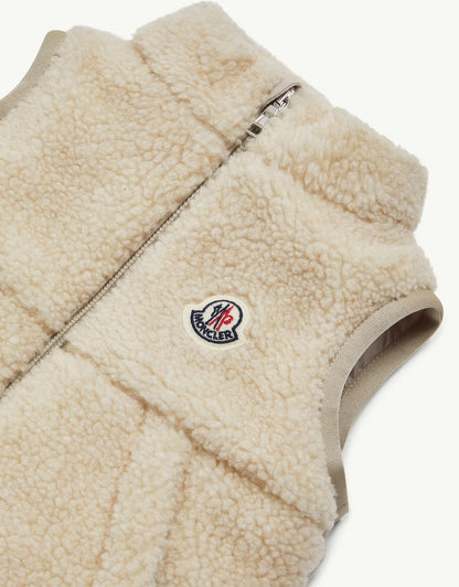 【お取り寄せ】『MONCLER』モンクレール "ERNST" テディ Baby ダウンベスト P10092M