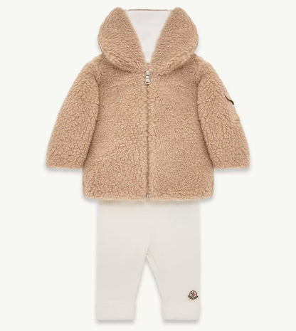 【お取り寄せ】『MONCLER』モンクレール テディパーカー＆レギンス セット P10116M
