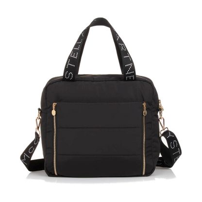 STELLA McCARTNEY ブラックマザーズバッグ Stella McCartney』 ステラマッカートニー マザーズバッグ <要
